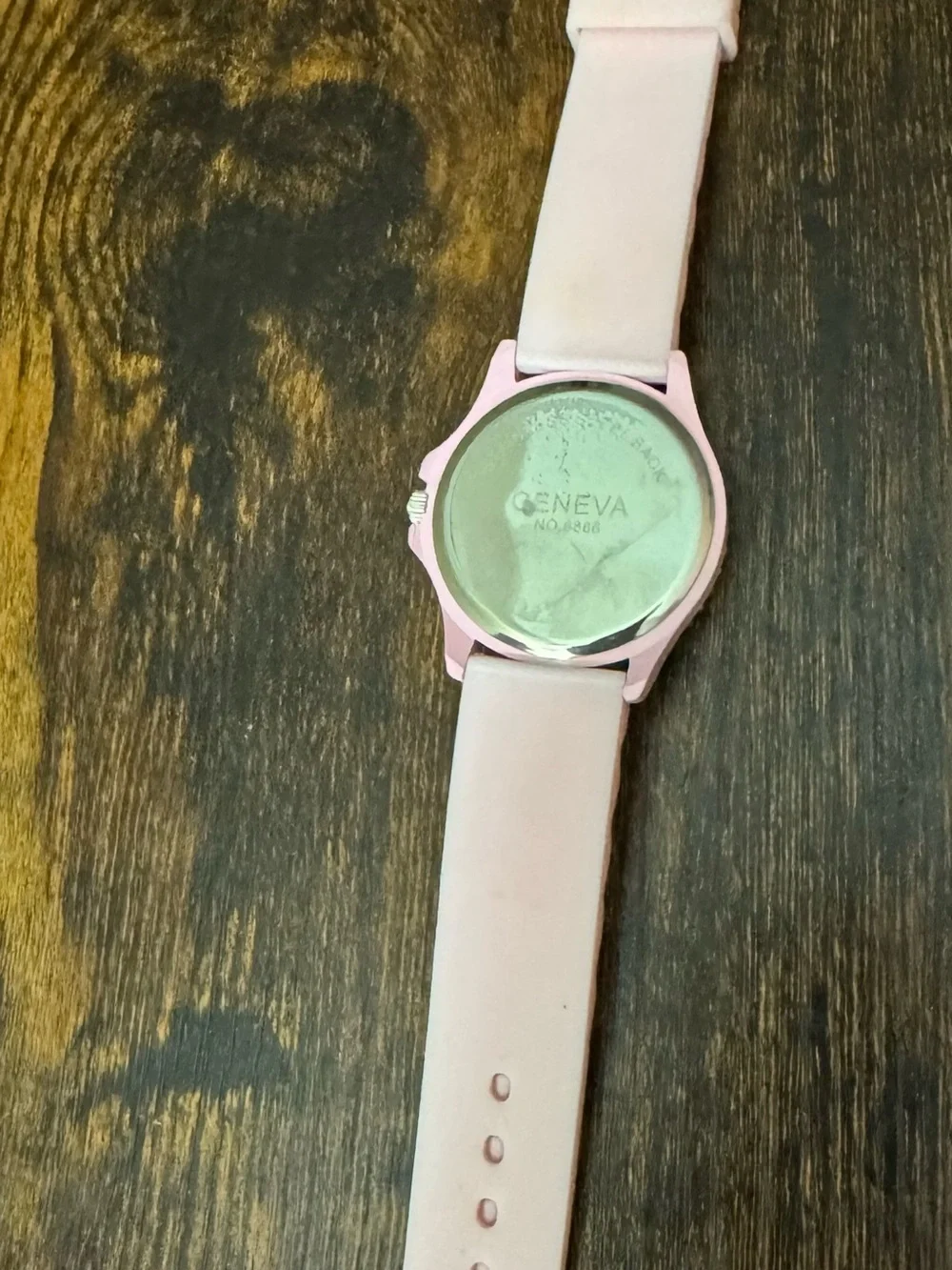 Geneva Blush Pink Crystal Accent Women's Watch